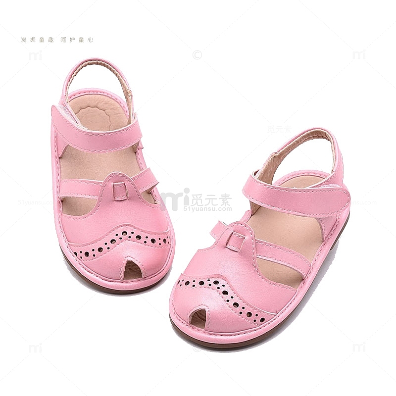粉色韩版女童鞋