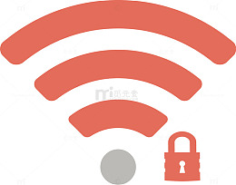 上锁的不可用wifi信号
