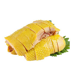 皮焦肉嫩白斩鸡