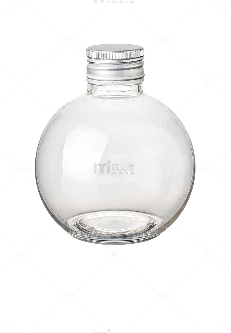 手绘白色透明玻璃灯炮瓶子