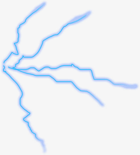 闪电免抠素材免费下载_觅元素51yuansu.com