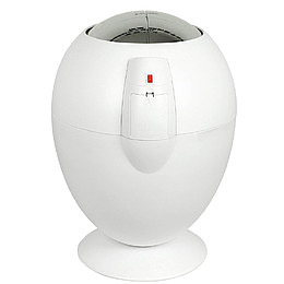 白色椭球智能垃圾桶