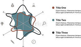 矢量手绘分布图