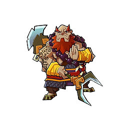 卡通游戏人物鲁智深