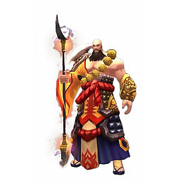 卡通游戏人物鲁智深