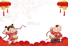 喜庆中国年矢量背景