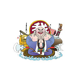 卡通人物鲁智深