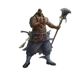 卡通游戏人物花和尚鲁智深