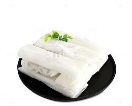 素肠粉实物装饰PNG