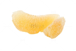 黄色水果蜜柚果肉