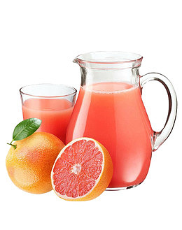 红色西柚茶png大图