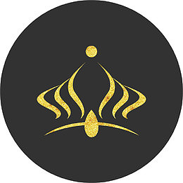 金色磨砂皇冠LOGO