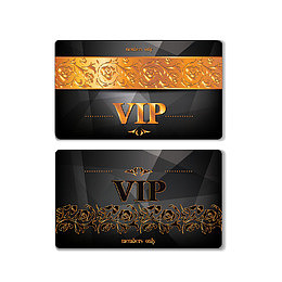 尊贵VIP名片模板