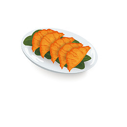 蒸饺矢量