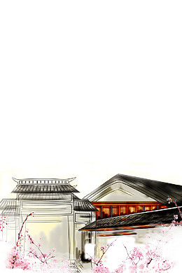 古色古香的房屋建筑