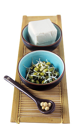 素食料理豆腐豆芽