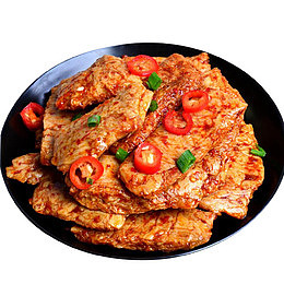 香辣味手撕素肉
