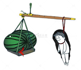 免抠素材秤砣图片