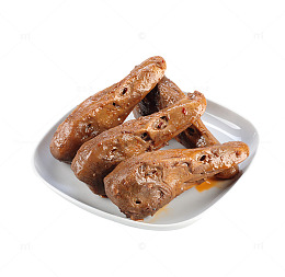 产品实物肉食卤鸭头