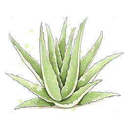 芦荟植物图