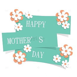 母亲节快乐装饰图案