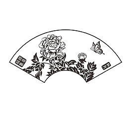 扇形边框