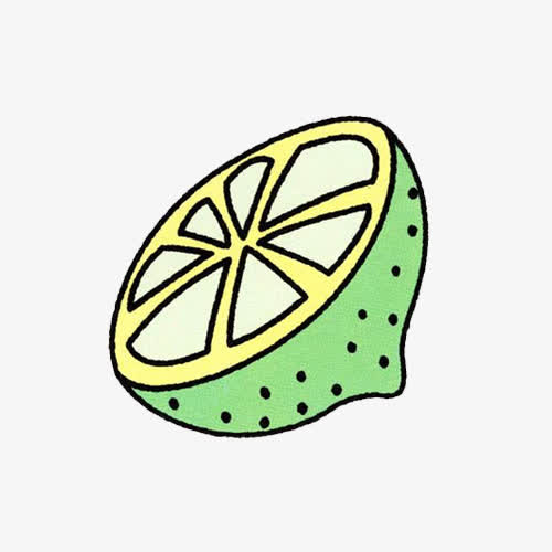 青柠檬简笔画