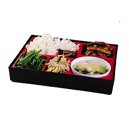 鱼香茄子便当饭