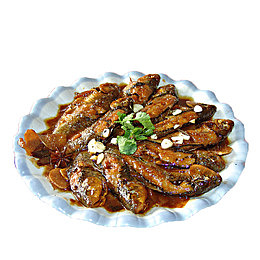 产品实物炖鱼红烧鲫鱼