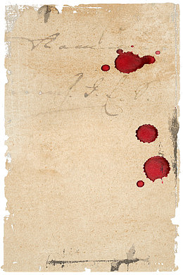 做旧污渍泛黄纸张