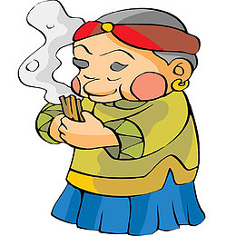 古人摇签算命