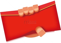 年底促销红包png素材