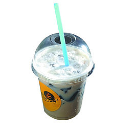 奶霜仙草奶茶