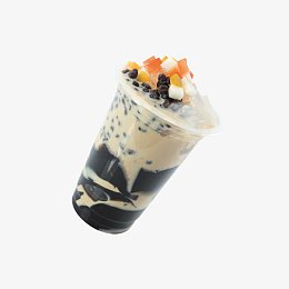 高清实物烧仙草设计元素