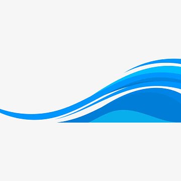 渐变蓝线条装饰