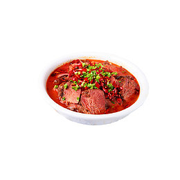 产品实物葱花熟肉片牛里脊