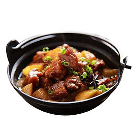 红烧萝卜炖牛腩