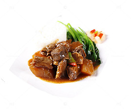 好吃的牛腩饭