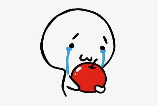 卡通表情包心情不好哭