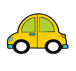 卡通小汽车
