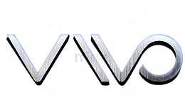 vivo金属质感logo