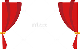 颁奖典礼红色幕帘