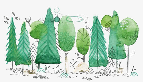 关键词 : 插画,卡通,手绘,绿色,树林,水彩[声明] 觅元素所有素材为