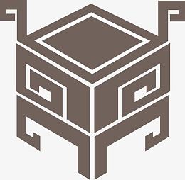 青铜鼎手绘图psdpngpng福鼎白茶茶叶素材pngpng国潮财宝插画装饰元素