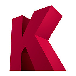 3D英语字母K