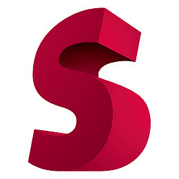 3D英语字母S