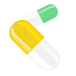 药物治疗卡通图