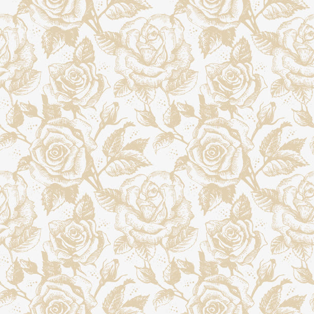 玫瑰花纹背景矢量素材