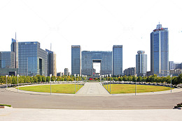 立体南京河西CBD免抠