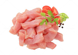 火鸡胸脯肉丝